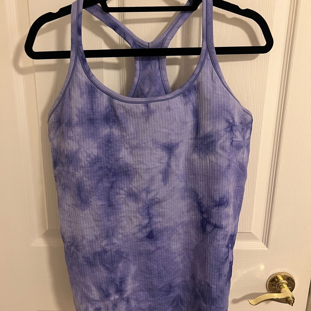 Lululemon Ebb to Street Tie Dye Tank